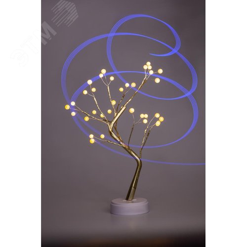 Декоративный светильник Жемчужное дерево h 45 см, теплый свет, 36 LED, 3*АА, IP20 ЕGNID - 36W ЭРА (Б0051949) - фото 12