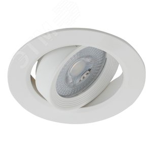 KL LED 22A-5 4K WH Точечные светильники ЭРА светодиодный круглый поворотн. LED SMD 5W 4000K, белый (Б0037037) 2