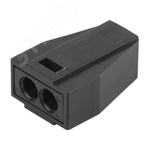 Клемма СМК с пастой серии 302, 2 отверстия, 0,5-2,5 мм2 4 NO-224-56 - ЭРА (Энергия света)