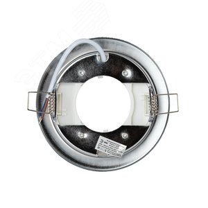 Светильник встраиваемый KL35 CН-10 под лампу Gx53 220V  13W хром (упаковка 10 шт) (10/100/2100) ЭРА (Б0033033) - фото 5