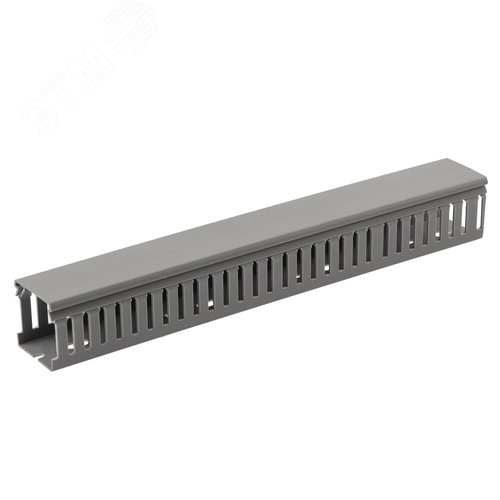 Кабель канал KK-40-40-PERF перфорированный 40х40 серый 36м | Б0050774 | ЭРА - ЭРА (Энергия света)