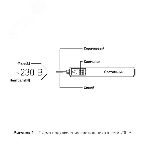 Светильник светодиодный линейный IP65 36Вт 3780Лм 4000К 1200мм прозр SPP-201-1-40K-036 3