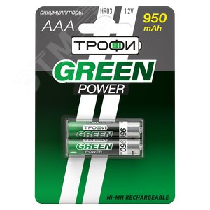 Батарейка HR03-2BL 950 mAh (20/240/17280) - ЭРА (Энергия света)