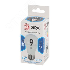 Лампа светодиодная LED 9 Вт 720Лм 4000К груша нейтральный E27 170-265В LED A60-9W-840-E27 Standart 2