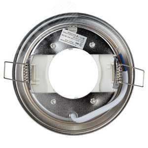 Светильник под лампу Gx53,220V, 13W,сатин никель/хром KL35 SN/CH  ЭРА - фото 4