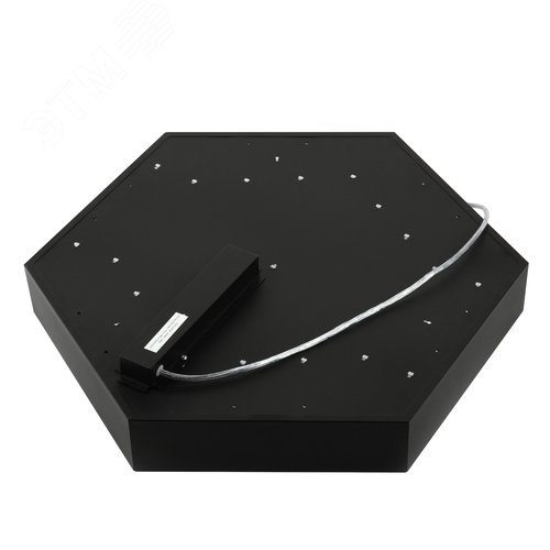 Светильник светодиодный Geometria Hexagon SPO-121-B-40K-038 38Вт 4000К 4000Лм IP40 600*600*80 черный подвесной | Б0050551 | ЭРА - фото 11