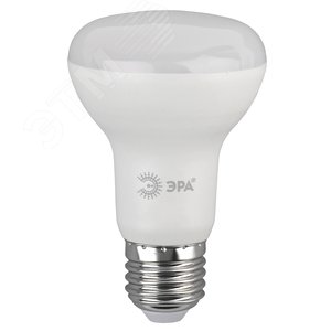 Лампа светодиодная LED 8Вт Е27 4000К ЭКО smd R63-8w-840-E27_eco | Б0020636 | ЭРА 3