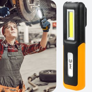 Фонарь светодиодный Рабочие, Практик RA-803 аккумуляторный, крючок, магнит, micro USB - фото 7