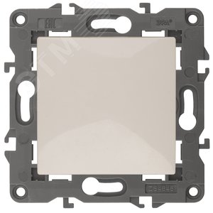 Кнопка, 10АХ-250В, Elegance, слоновая кость (10/100/2500) 14-1111-02 - ЭРА (Энергия света)