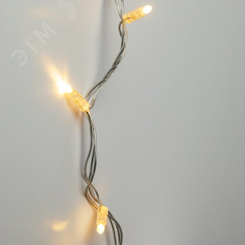 Гирлянда светодиодная новогодняя ERAPS-NP3 нить 3 м теплый свет 30 LED - фото 5