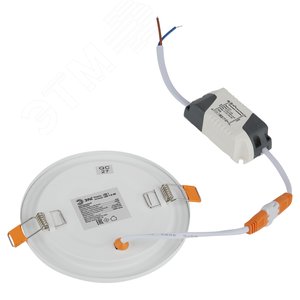 Светильник светодиодный круглый LED 6W 220V 6500K LED 1-6-6K 3