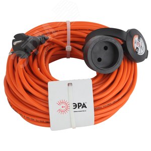 Удлинитель силовой UPx-1-2x0.75-20m-IP44 в бухте б/з 1 гнездо 20м ПВС 2х0.75 UPx-1-2x0.75-20m-IP44 - ЭРА (Энергия света)