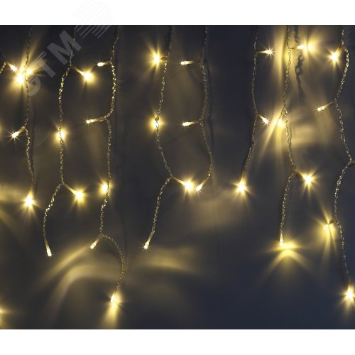 Гирлянда LED бахрома 2 м х 1 м теплый свет 24 V IP44 80/960 ENON-5B - фото 4