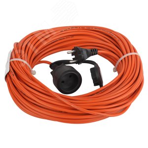 Удлинитель силовой UPx-1-2x0.75-30m-IP44 в бухте б/з 1 гнездо 30м ПВС 2х0.75 UPx-1-2x0.75-30m-IP44