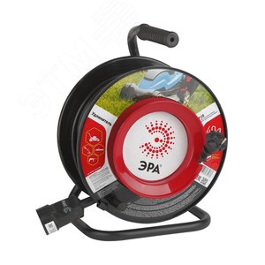 Удлиннитель силовой RP-1-2x0.75-40m пласт. катушка без заземл. 40м 1гн 2х0.75мм2 (2/48) |Б0001678 | ЭРА - ЭРА (Энергия света)