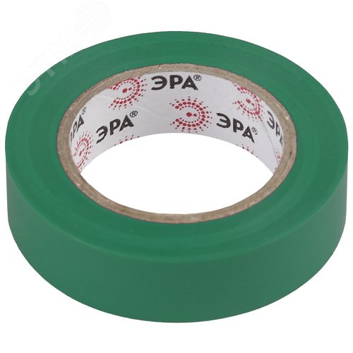 Изолента ПВХ 15мм*10м зеленая (10/500/16000) 2
