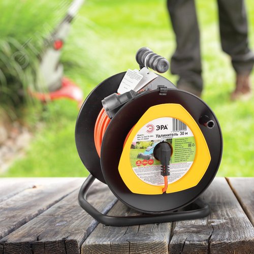 Удлинитель силовой RPx-1e-3х0.75-30m на п. катушке c/з 1 гн 30м ПВС 3х0.75 RPx-1e-3х0.75-30m 3