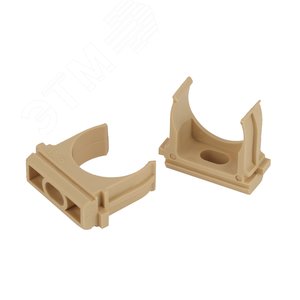 Крепеж-клипса (сосна) для трубы d 25мм (10/900/27000)