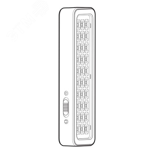 Светильник светодиодный аварийный постоянный DBA-105-0-20 30LED 5ч IP20 40/1600 - фото 2