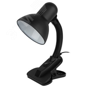Светильник настольный на прищепке черный матовый N-102-E27-40W-BK 4