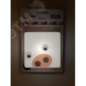 Ночник NN-631-LS-P розовый (12/48/384) ЭРА 8