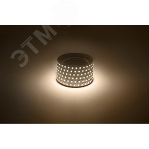 Лента светодиодная 9,6Вт/м 12В 3000К IP20 120LED/м LS2835-120LED-IP20-WW-eco-5м 3
