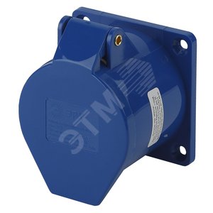 Розетка стационарная внутренняя 423 2Р+РЕ 32А 220В IP44 (15/90/1080) R(IN)-32-2P-PE-IP44