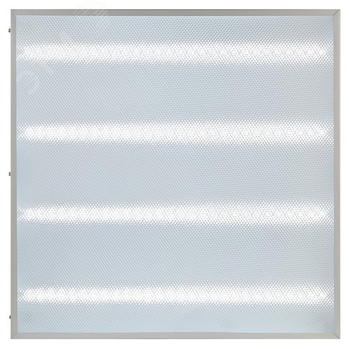 Светильник светодиодный SPO-910-1-65K-032 595x595x40 32Вт 3360Лм 6500К призма С ПРОВОДОМ (2/48) 2