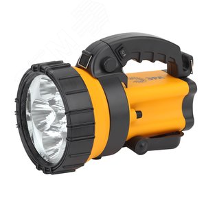 Фонарь PA-605  ЭРА прожектор АЛЬФА [6x1Вт LED SMD, литий 3Ач, сигнал.св., ЗУ 220V+12V, карт] (Б0031039) - ЭРА (Энергия света)