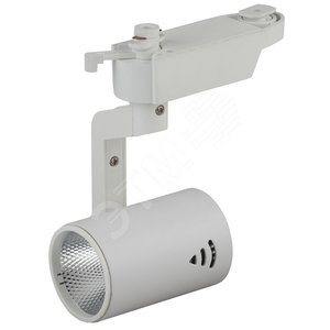 Светильник светодиодный трековый на шинопровод TR1 - 10 WH 10 Вт белый COB (30/360)