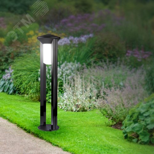 Светильник садово-парковый ФТУ 01-20-004 Арка напольный черный IP54 Е27 max20Вт h800мм 5