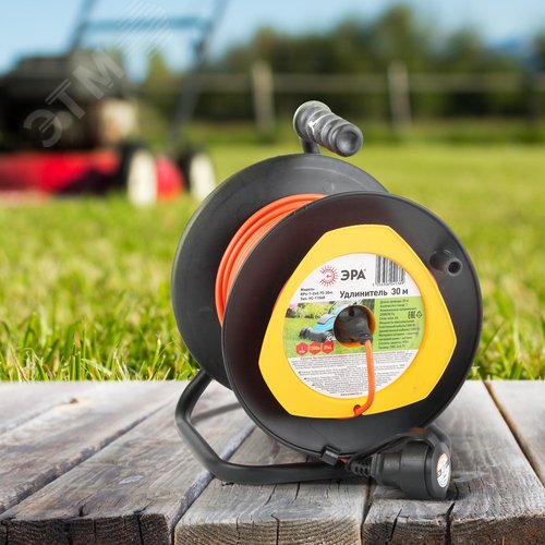 Удлинитель силовой RPx-1-2x0.75-30m на п. катушке б/з 1 гн 30м ПВС 2х0.75 RPx-1-2x0.75-30m 3