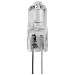 Лампа накаливания галогенная G4-JC-10W-12V (галоген, капсула, 10Вт, нейтр, G4) (100/1000/35000) - фото 3