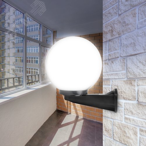 НБУ 01-60-251  , шар опал с настенным крепежом D=250 mm (1/30) ЭРА (Б0048075) 10