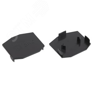 Заглушка TRM-PC20-EC-B торцевая для встраиваемого магнитного шинопровода NOVA TRM-PC20 - ЭРА (Энергия света)