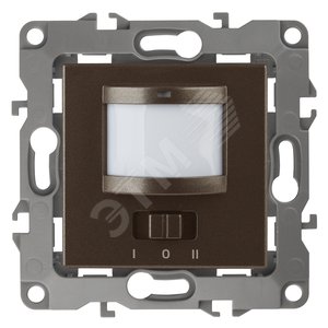 Датчик движения 2-проводной, 180-250В, 200Вт, Эра12, бронза,12-4103-13