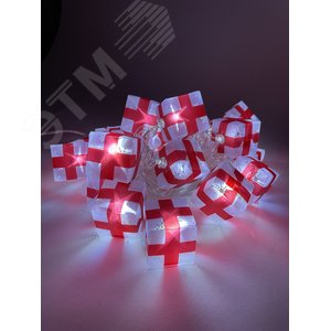 Гирлянда LED нить подарки 3 м холодный свет 220 V IP20 24/192 ENIN-3P - ЭРА (Энергия света)