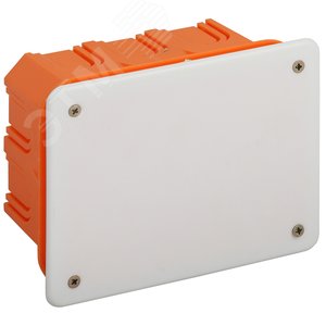 Коробка распаячная KRT 120х92х70мм для твердых стен, саморез., крышка IP20 (56/504) - ЭРА (Энергия света)