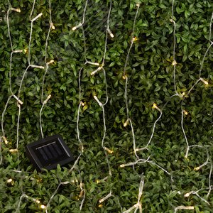 Гирлянда садовая на солнечной батарее Занавес 1,5*1,5 метра, 192 LED ERASF22-41 - ЭРА (Энергия света)