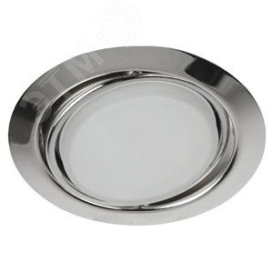 Светильник под лампу Gx53 поворотный, 220V, 13W, хром KL35 А СН  ЭРА (Б0017639) - ЭРА (Энергия света)