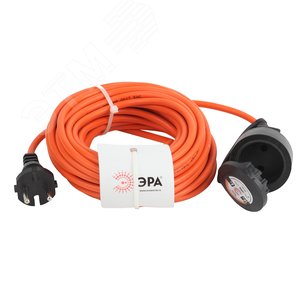 Удлинитель силовой UPx-1-2x0.75-10m-IP44 в бухте б/з 1 гнездо 10м ПВС 2х0.75 UPx-1-2x0.75-10m-IP44 - ЭРА (Энергия света)