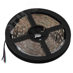 Лента светодиодная 7,2Вт/м 12В RGB IP20 30LED/м KU-5050AD-30D-RGB - ЭРА (Энергия света)