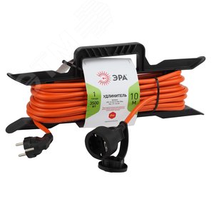 Удлинитель силовой UFx-1e-3x1.5-10m-IP44 на рамке c/з 1 гн 10м ПВС 3x1.5 UFx-1e-3x1.5-10m-IP44 - ЭРА (Энергия света)