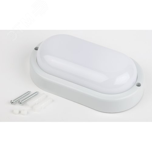 Светильник светодиодный SPB-202-0-65K-008 IP65 8 Вт 6500К овал 40/960 2