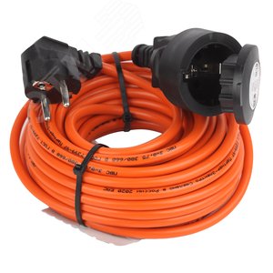 Удлинитель силовой UPx-1e-3x0.75-10m-IP44 в бухте c/з 1 гнездо 10м ПВС 3х0.75 UPx-1e-3x0.75-10m-IP44