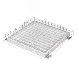 Решетка защитная SPO-BAR-650-650 из армированной стали для светильников 657х657х98 армстронг - ЭРА (Энергия света)