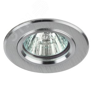 KL58 SL Точечные светильники ЭРА литой  ‘‘алюминевый ‘‘ MR16,12V/220V, 50W  серебро‘‘ (Б0017256) 2