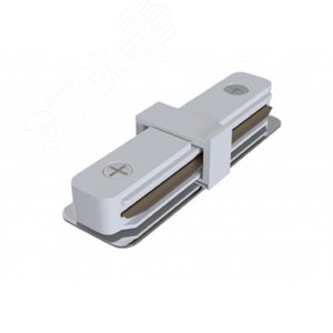 Коннектор TR-1PA-IC-WH прямой для однофазного шинопровода белый - ЭРА (Энергия света)