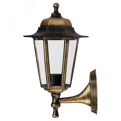 Светильник настенный НБУ 06-60-001 шестигранный под бронзу IP44 Е27 max60Вт 5