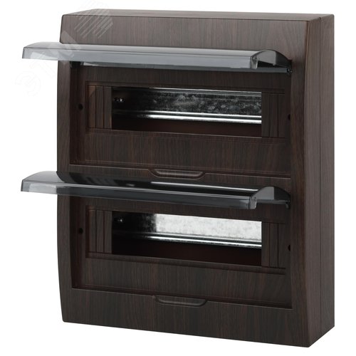 Корпус пластиковый ЩРН-П-24 BOXF 24_O IP41 дуб - фото 5